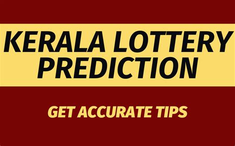 Kerala Lottery Predictor .